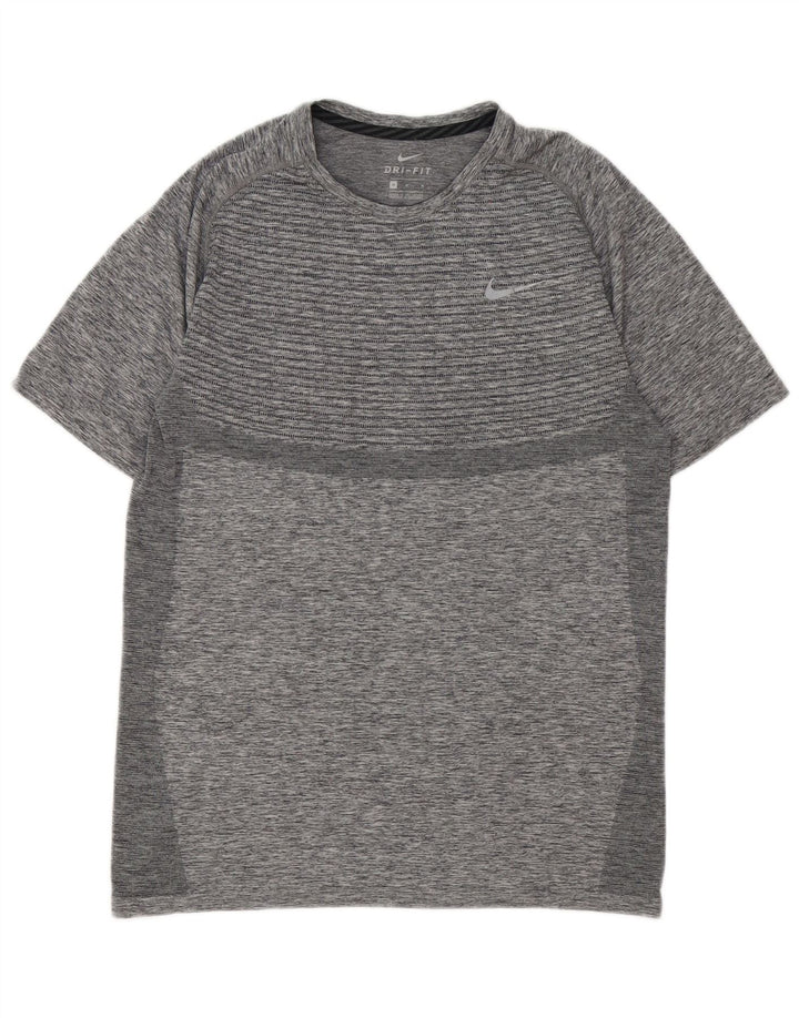 Tricou Nike Dri Fit pentru femei Top UK 14 Medium Gri Flecked