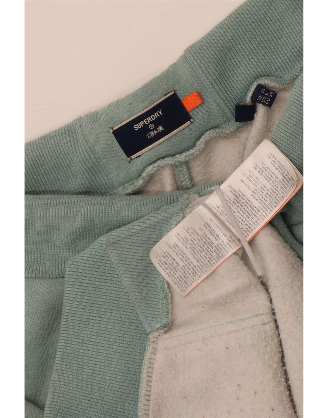 Trening supradimensionat pentru femei Superdry UK 10 Bumbac verde mic