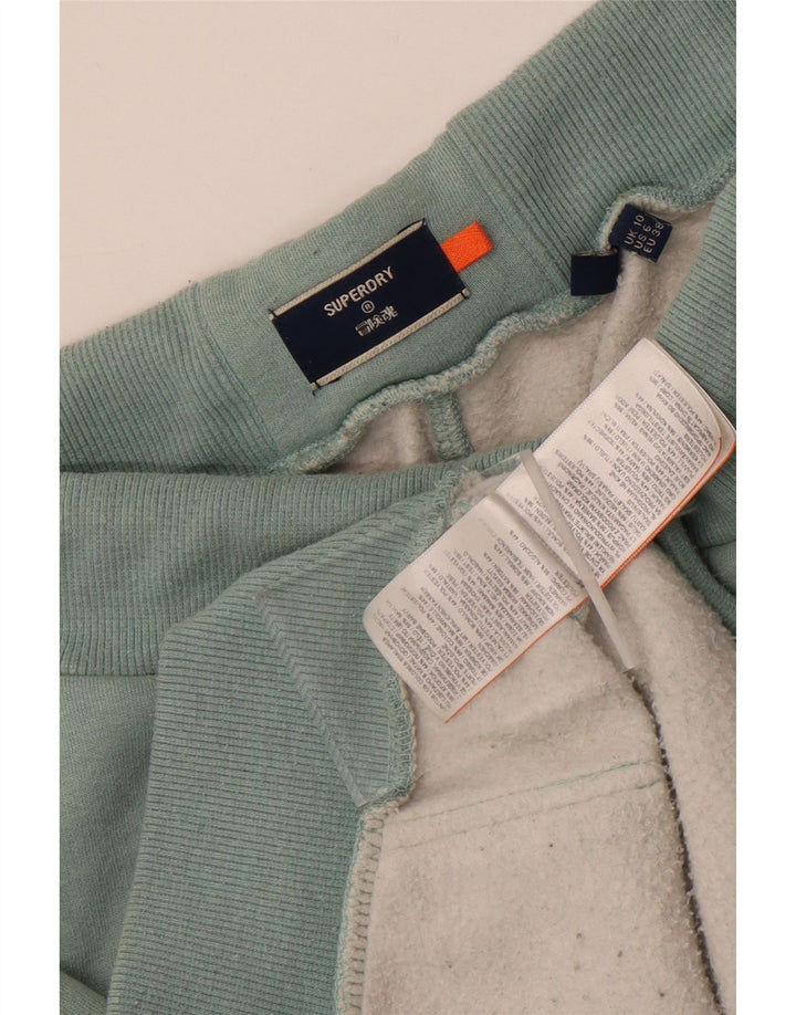 Trening supradimensionat pentru femei Superdry UK 10 Bumbac verde mic