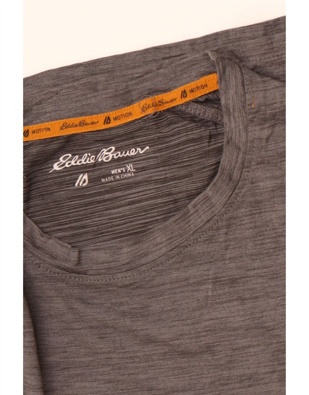 EDDIE BAUER Tricou Bărbați Top XL Gri Pete