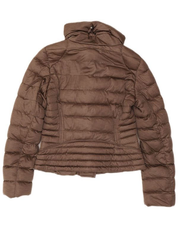 Jachetă căptușită pentru femei Moncler Mărimea 2 Poliester maro mic