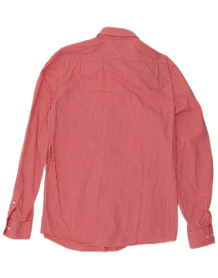 Cămașă pentru bărbați Tommy Hilfiger Slim Fit Mărimea 15 1/2 Medium Red Gingham