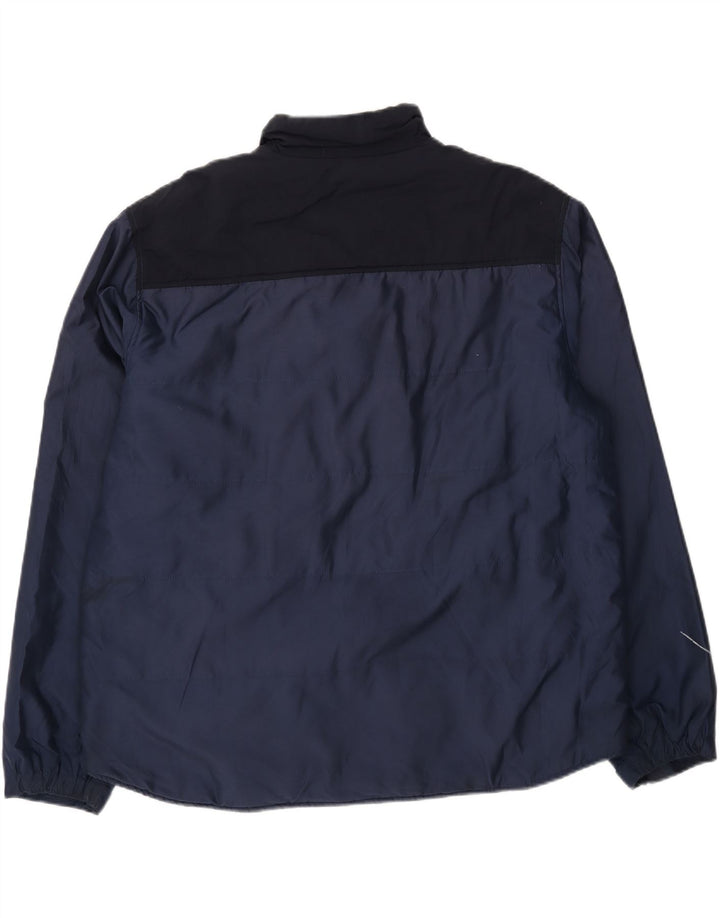 Jachetă de vânt pentru bărbați Chaps UK 44 2XL Albastru bleumarin Colorblock