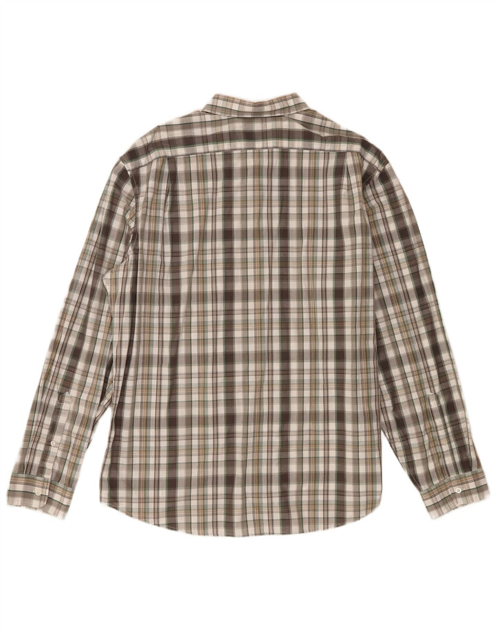 Cămașă pentru bărbați Eddie Bauer Classic Fit XL, bumbac cu carouri multicolore
