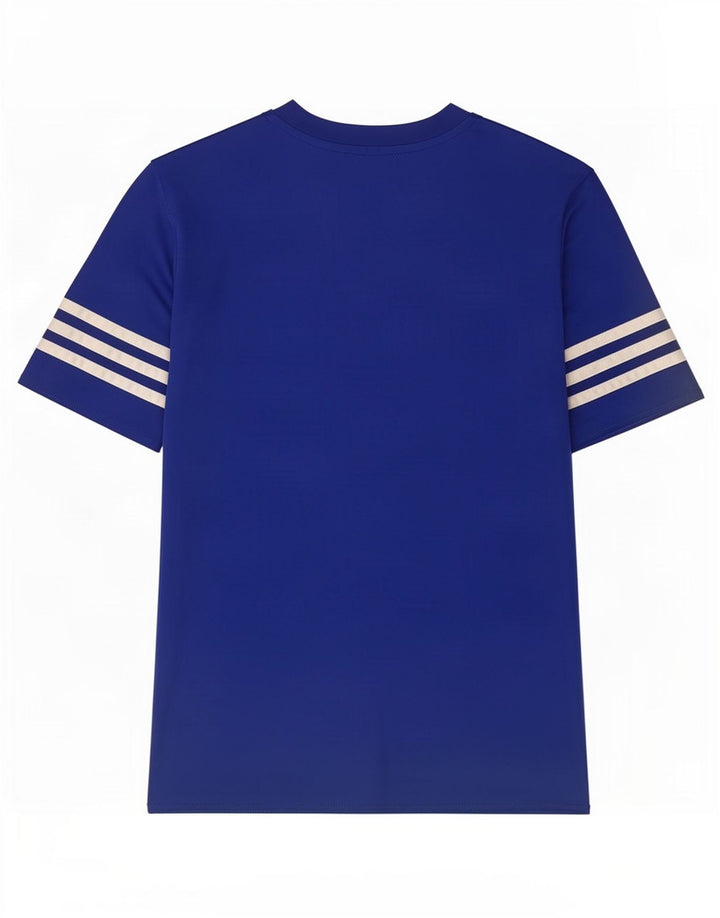 Tricou Adidas Climalite pentru baieti Top 11-12 ani poliester albastru