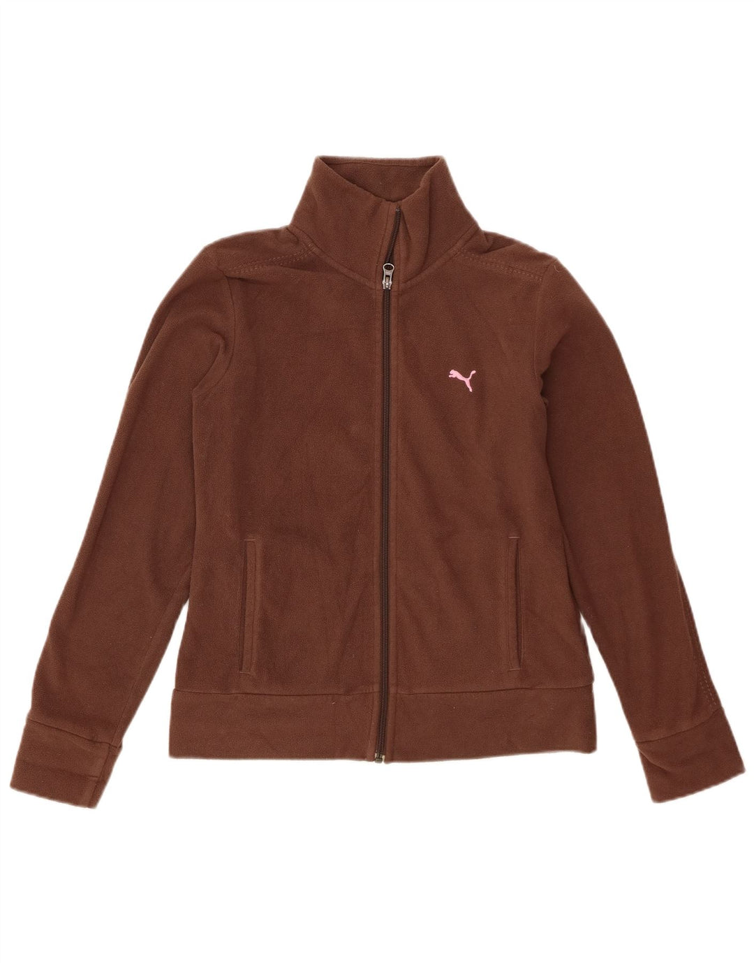 Jachetă din lână Puma pentru femei UK 10 Small Brown