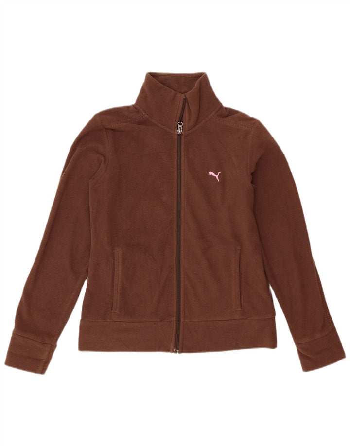 Jachetă din lână Puma pentru femei UK 10 Small Brown