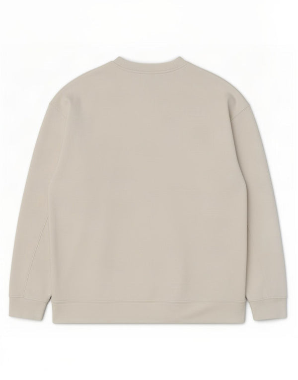 Pulover supradimensionat pentru femei Adidas UK 6 XS Bumbac alb