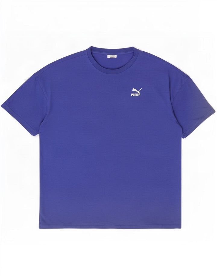 Tricou pentru bărbați Puma Top Large Blue
