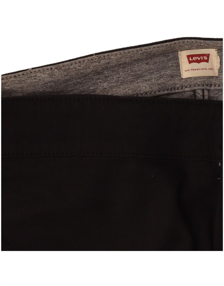 Pantaloni casual slim pentru femei Levi's L34 L27 negri