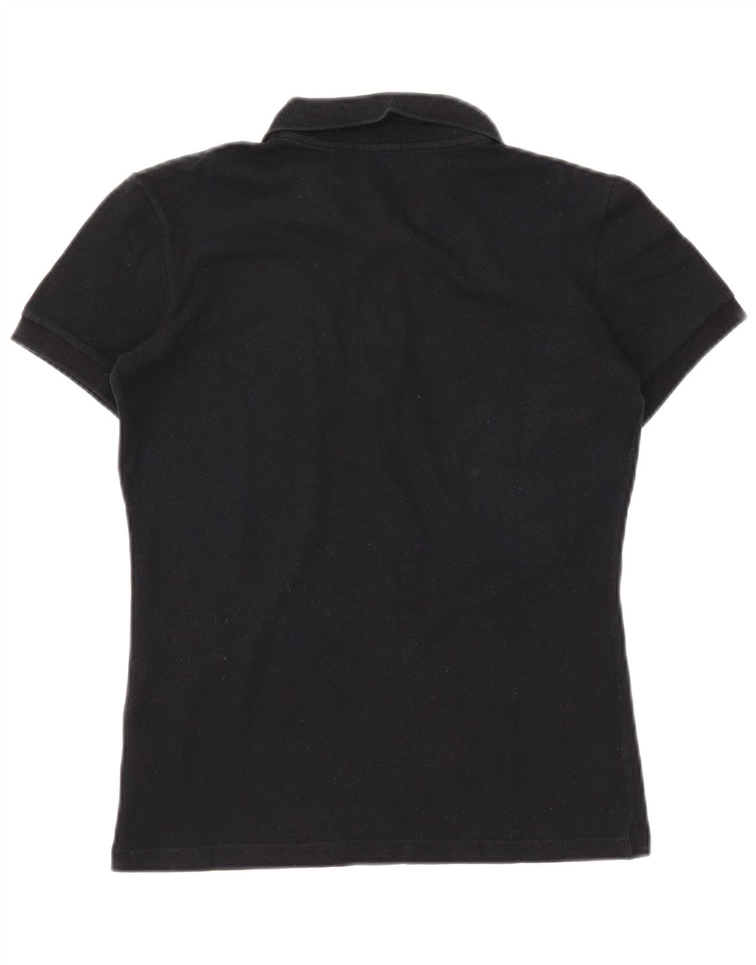 FRED PERRY Tricou polo pentru femei UK 16, mare, negru, bumbac