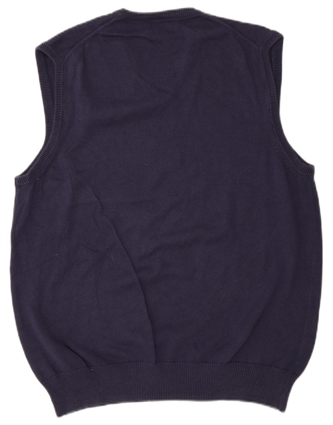 Marks & Spencer pentru bărbați Blue Harbour Vest Tank Top mare din bumbac bleumarin