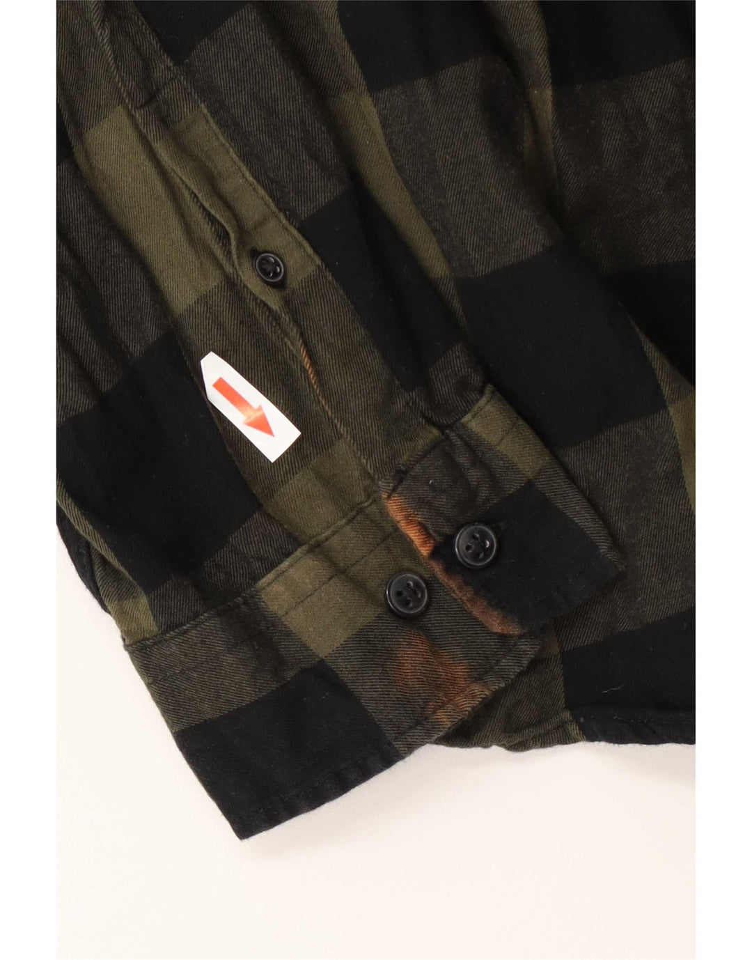 Cămașă de flanel Jack & Jones pentru bărbați, XL, bumbac vichy verde