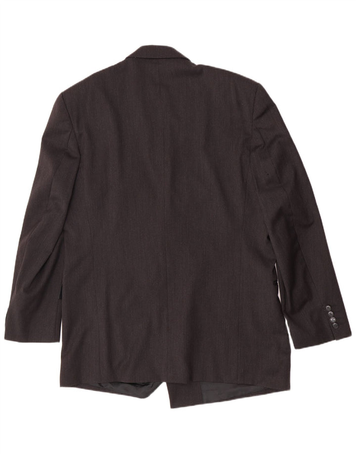 Jachetă pentru bărbați Pierre Cardin Blazer dublu piept UK 44 2XL Negru