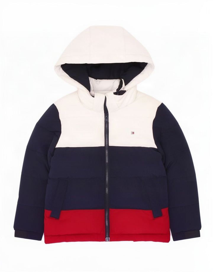 Jachetă căptușită pentru băieți Tommy Hilfiger 3-4 ani, multicoloră
