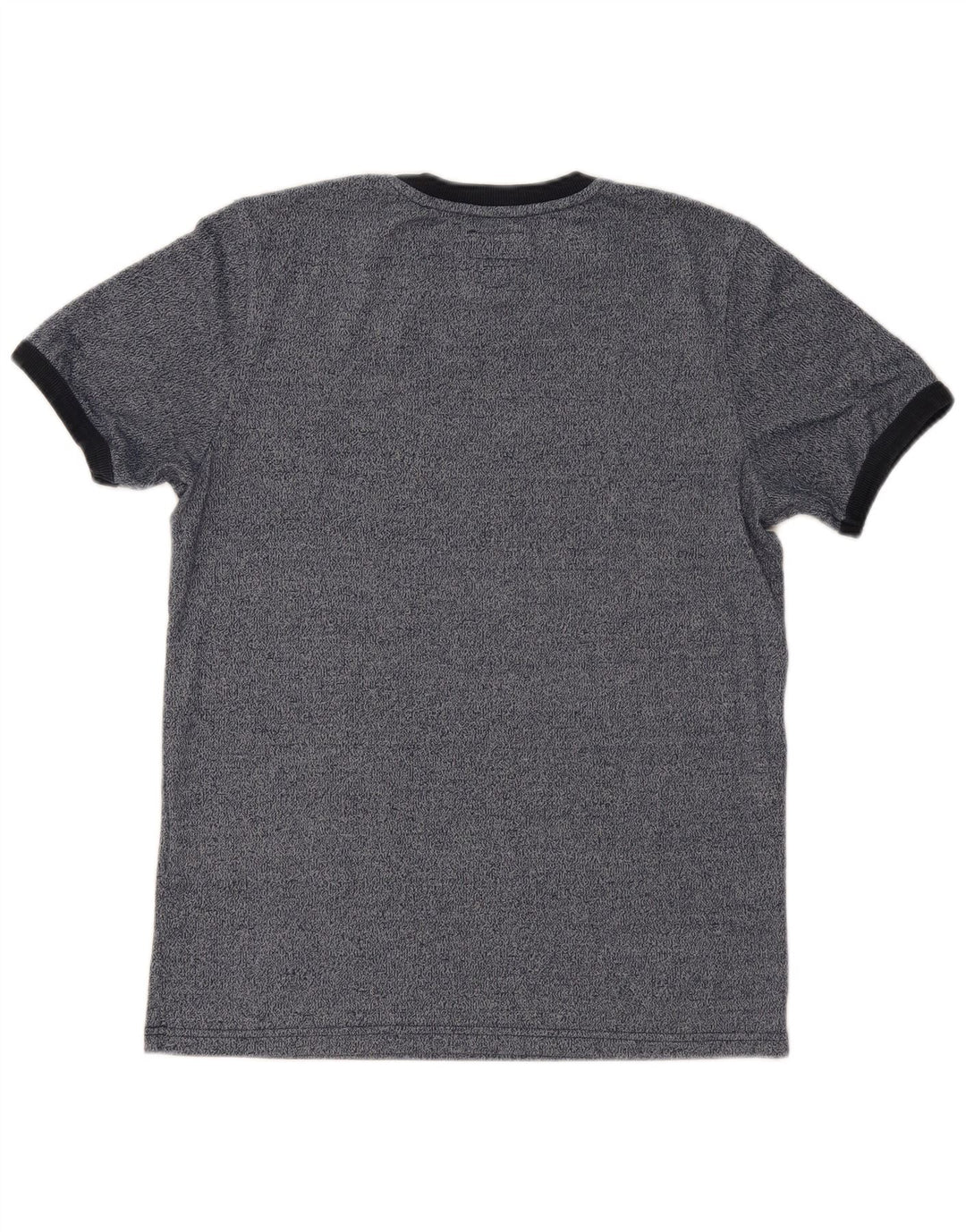 Tricou grafic pentru bărbați SUPERDRY Top mediu din bumbac cu pete albastru bleumarin