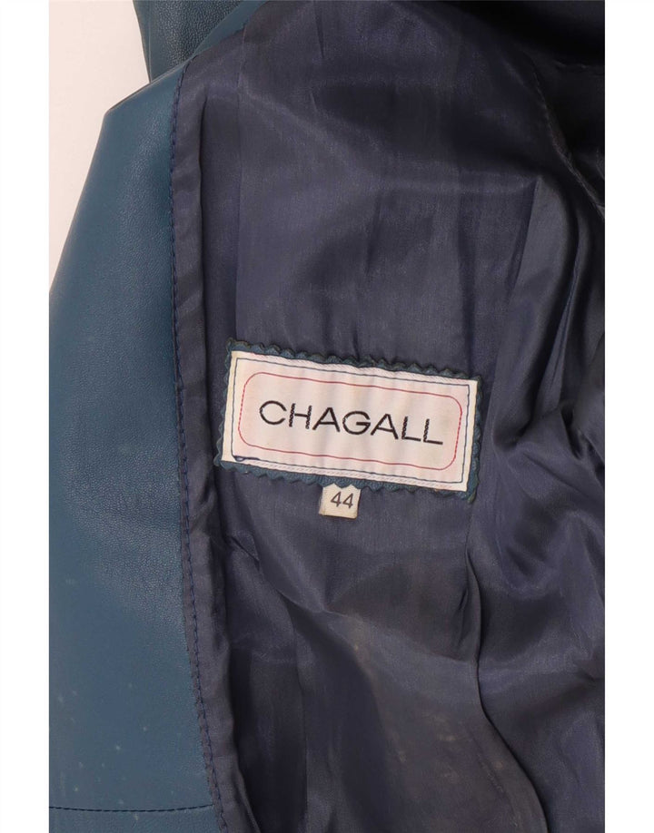 Jachetă de piele Chagall pentru femei IT 44 Medium Blue