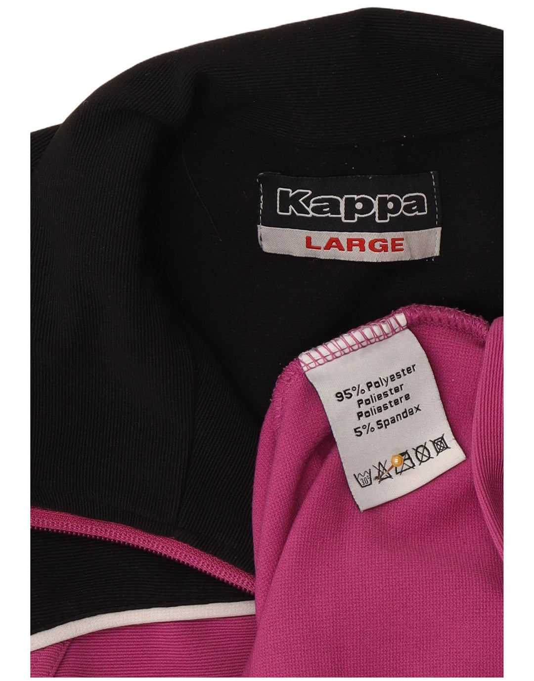 Jachetă de trening Kappa pentru femei UK 14 mare, mov, poliester color bloc