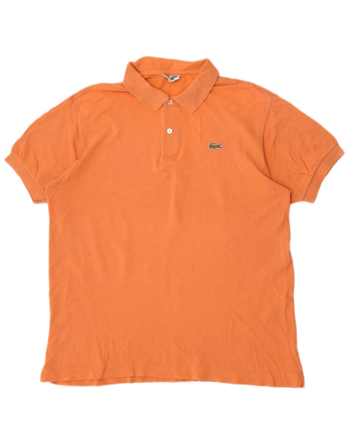Tricou polo pentru bărbați Lacoste Mărimea 6 XL Portocaliu