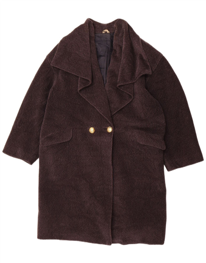 Anna Linder Palton dublu pentru femei US 12, mare, gri