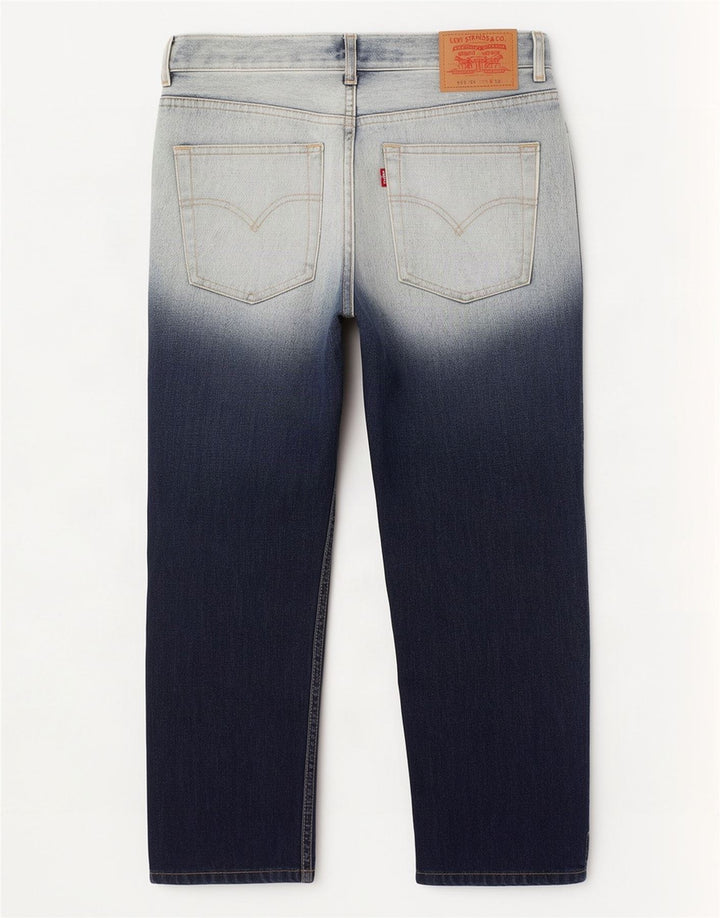 Jeans Levi's 661 Capri pentru bărbați, W32 L22, albastru bleumarin, bloc de culoare