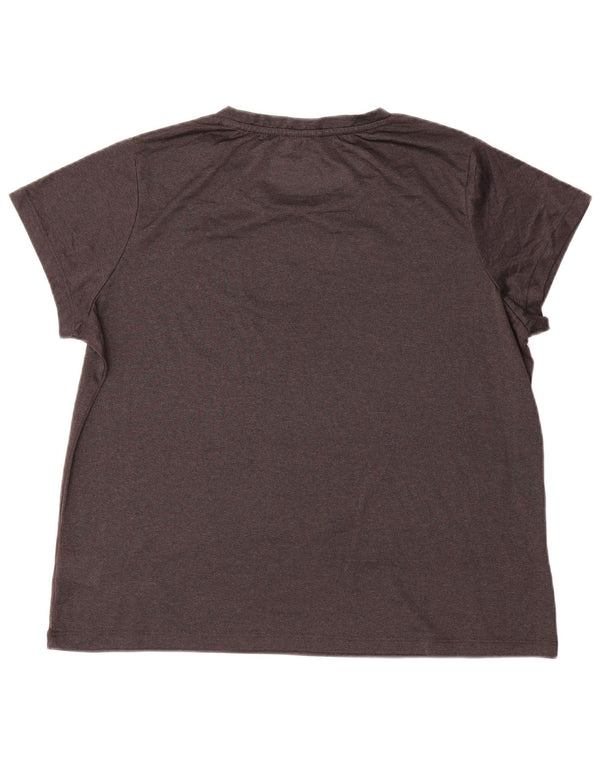 Tricou Fila Femei Top UK 16 Large Gri Poliester