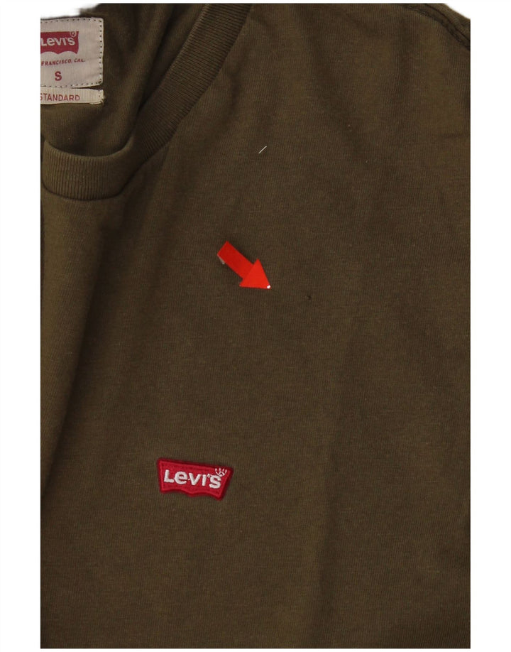 Tricou pentru bărbați Levi's Top Small Khaki