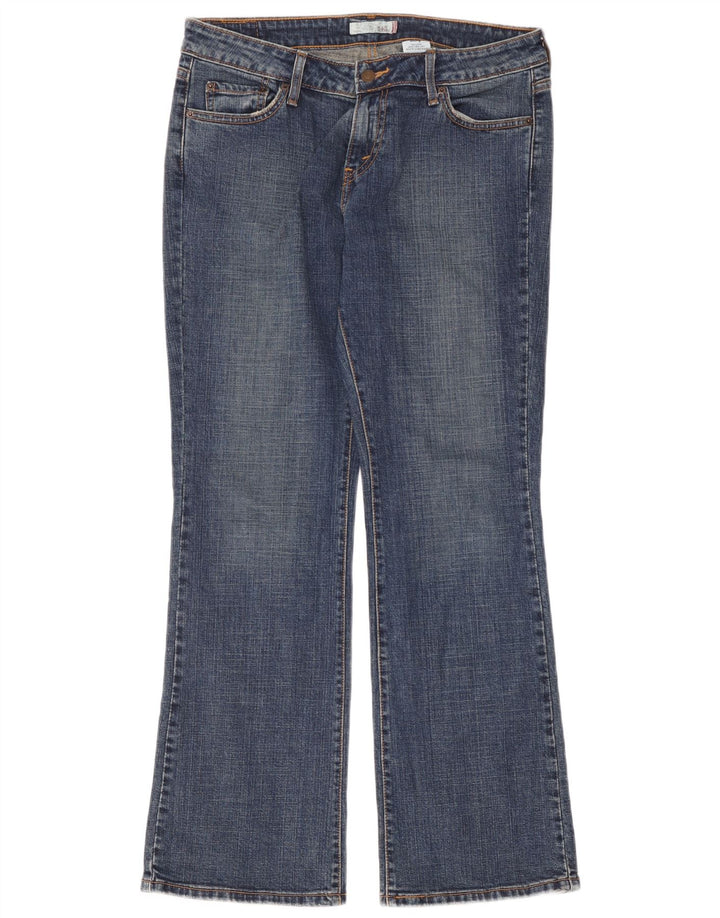 Blugi Levi's pentru femei 545 Low Bootcut US 12 Large W34 L31 Blue Cotton