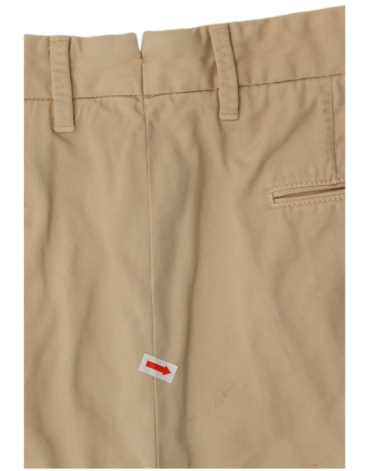 TWISTED TAILOR Pantaloni scurți chino pentru bărbați IT 46 Small W30 Bej Bumbac