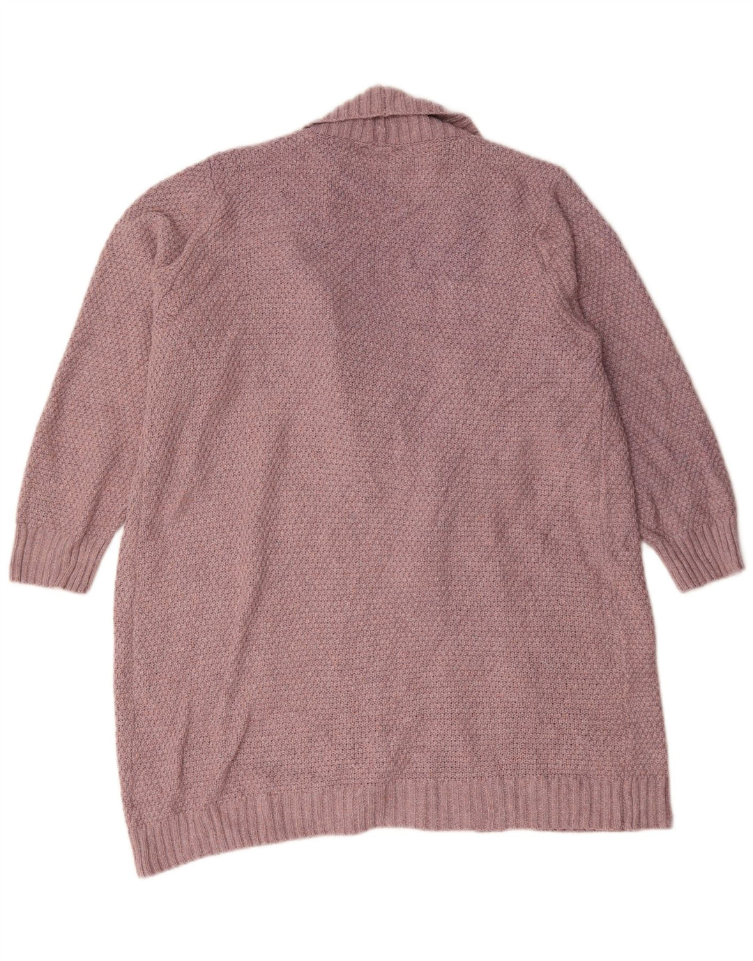Pulover cardigan deschis pentru femei Autograph UK 18 XL poliester roz