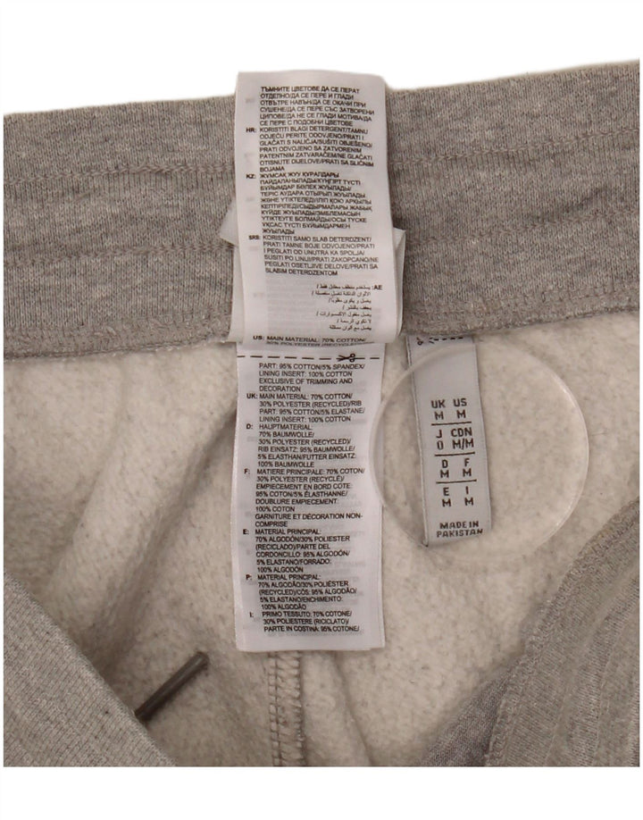 Pantaloni de trening Adidas pentru bărbați Joggeri din bumbac gri mediu