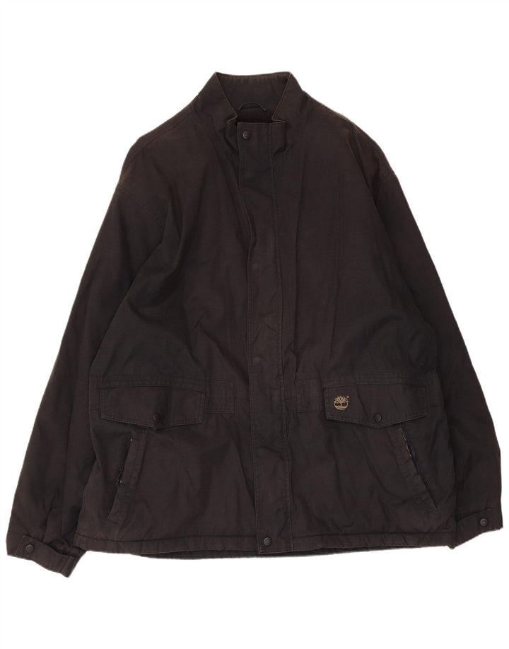 Jachetă Windbreaker pentru bărbați Timberland UK 42 XL Nylon negru