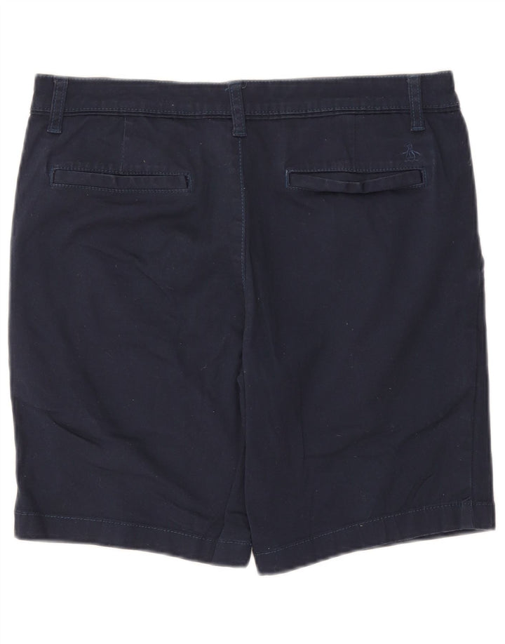 Pantaloni scurți chino pentru bărbați Penguin W36, mari, albastru, bumbac