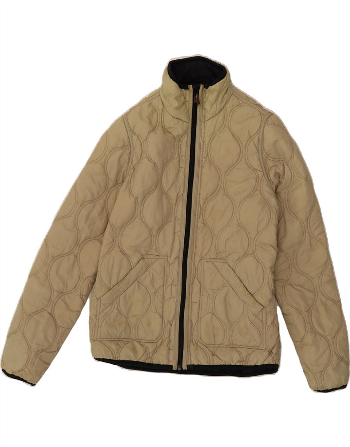 TIMBERLAND Womens Reversible Quilted Jacket UK 16 Large Black Nylon Vintage Timberland and Second-Hand Timberland from Messina Hembry 