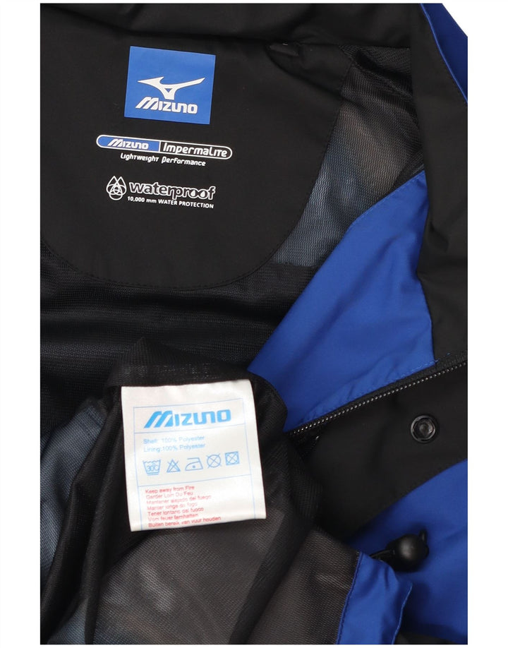 Jachetă Racer pentru bărbați Mizuno UK 40, mare, albastru, poliester color bloc
