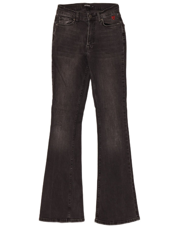Blugi Desigual pentru femei Slim Flared EU 36 Small W26 L33 Bumbac negru