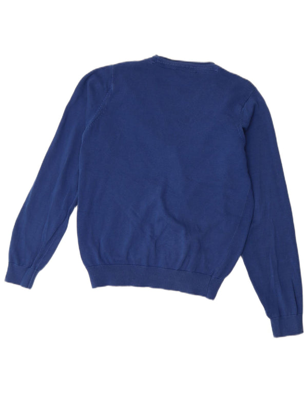 Marks & Spencer Girls Cardigan Sweater 12-13 Years Blue Cotton