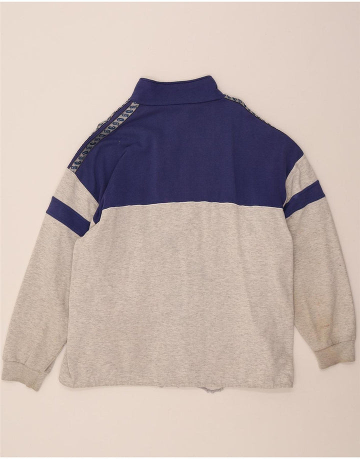 Jachetă de top pentru trening grafic ASICS XL, gri, color bloc