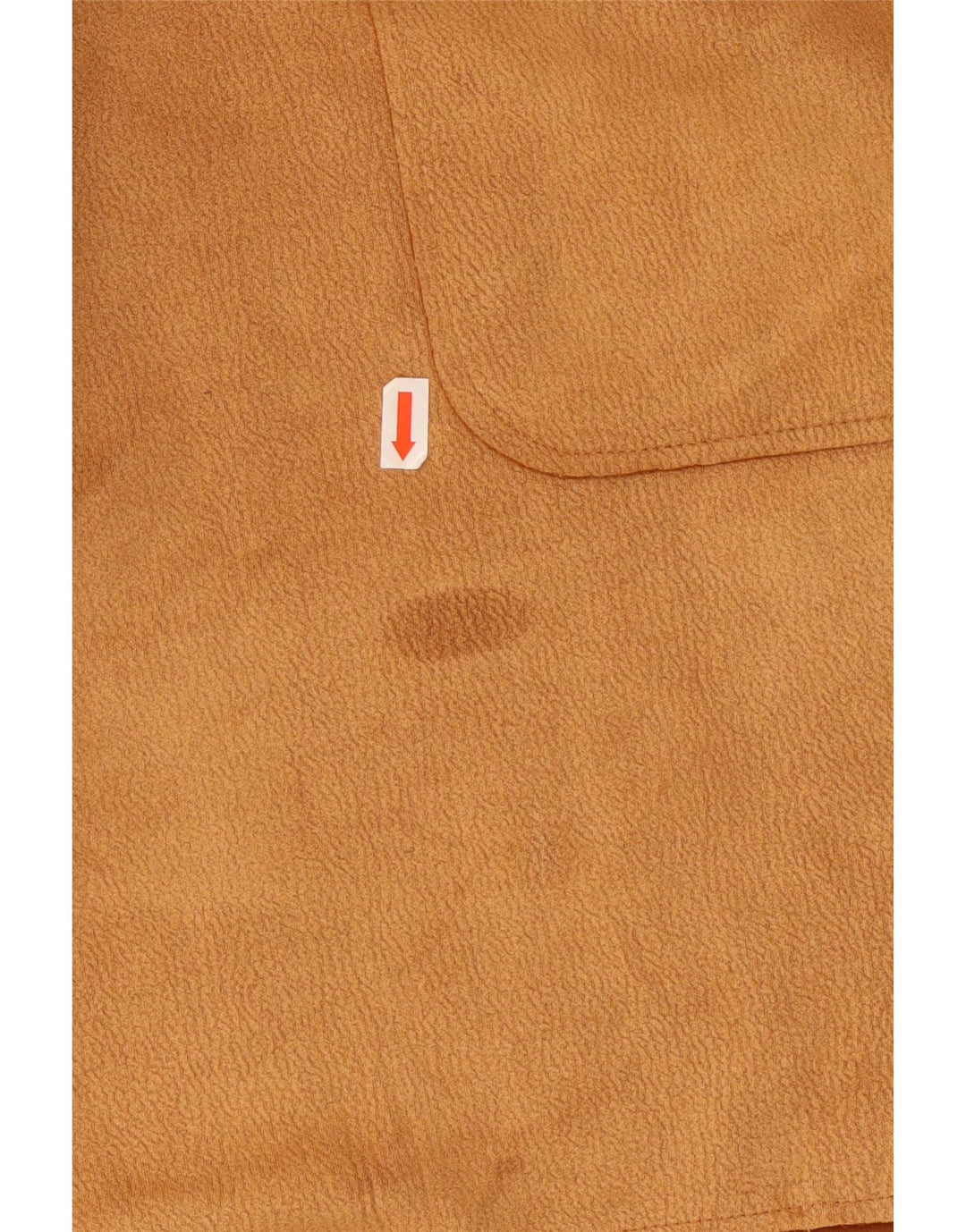 Pulover cardigan cu paragate Zara pentru femei UK 16 Poliester maro mare