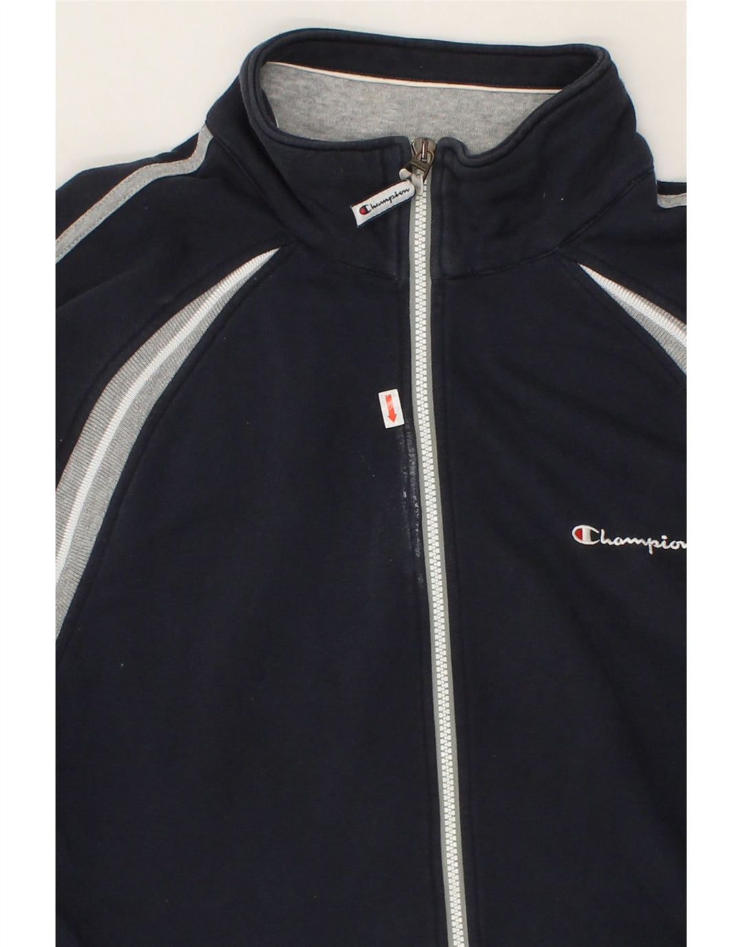 Jachetă de trening pentru bărbați CHAMPION 3XL, bumbac bleumarin