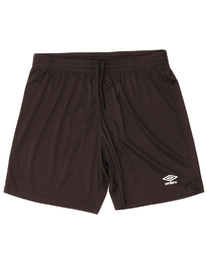 Pantaloni scurți sport pentru bărbați Umbro XL poliester negru
