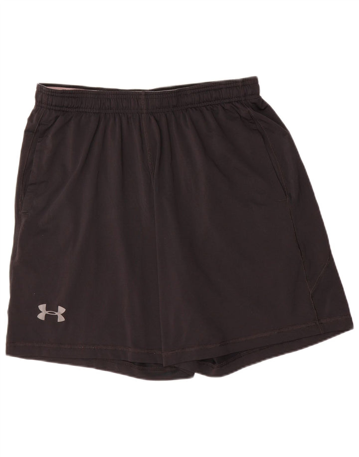 Pantaloni scurți sport Under Armour pentru bărbați, mari, negru, poliester