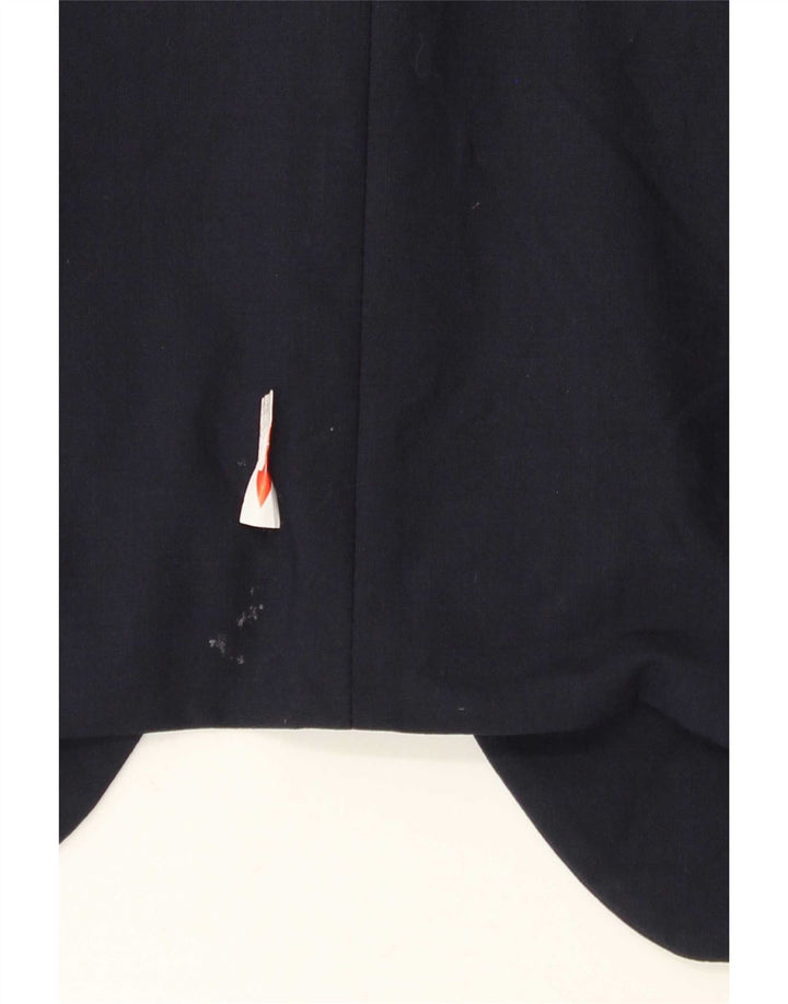 Sacou Ted Baker pentru bărbați, slim fit, cu 2 nasturi, UK 46 3XL, lână bleumarin