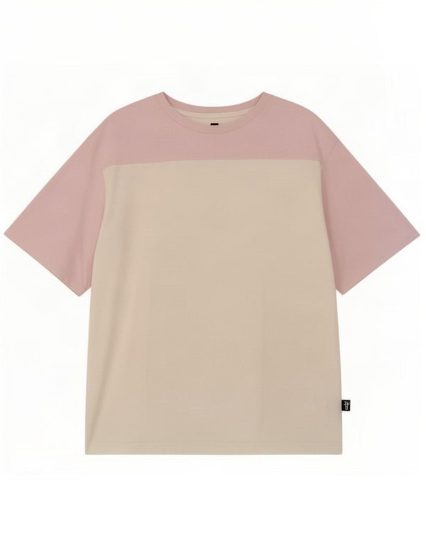 Tricou Puma pentru femei Top UK 10 Small Off White Colorblock Bumbac