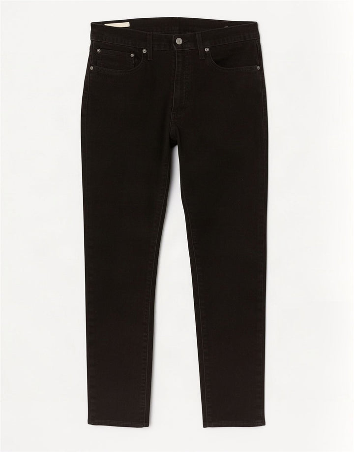 Blugi slim pentru bărbați Levi's W34 L30 bumbac negru