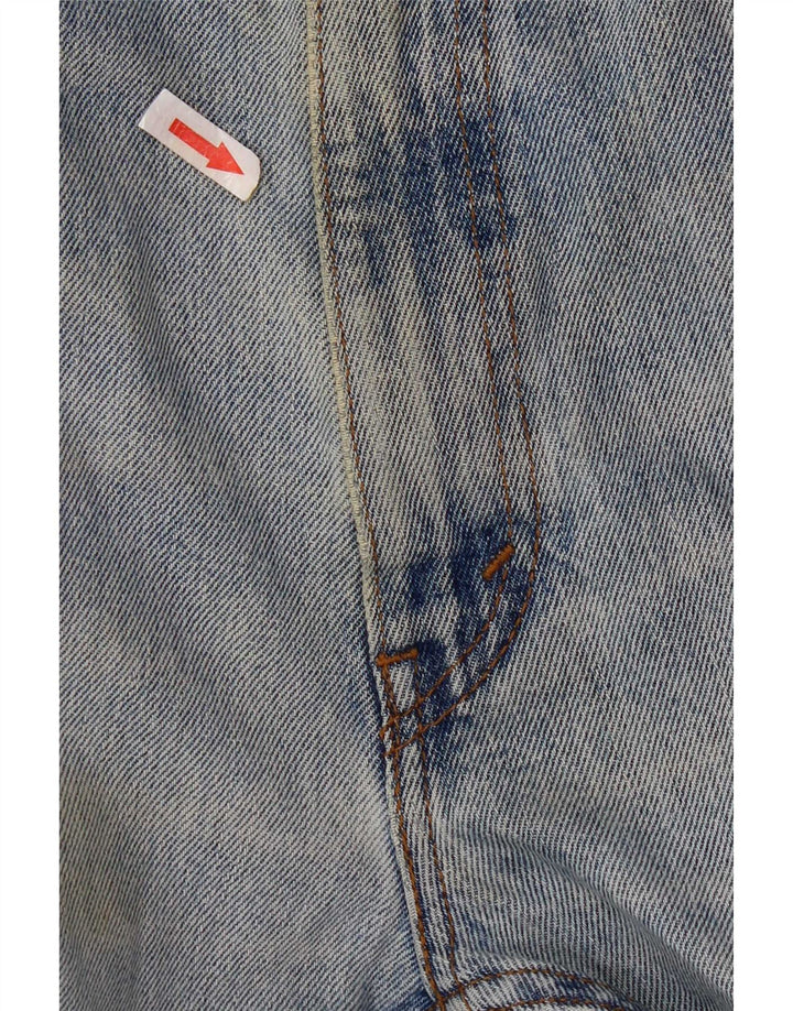 Blugi drepți distressed 505 Levi's pentru bărbați L34 L28 Bumbac albastru