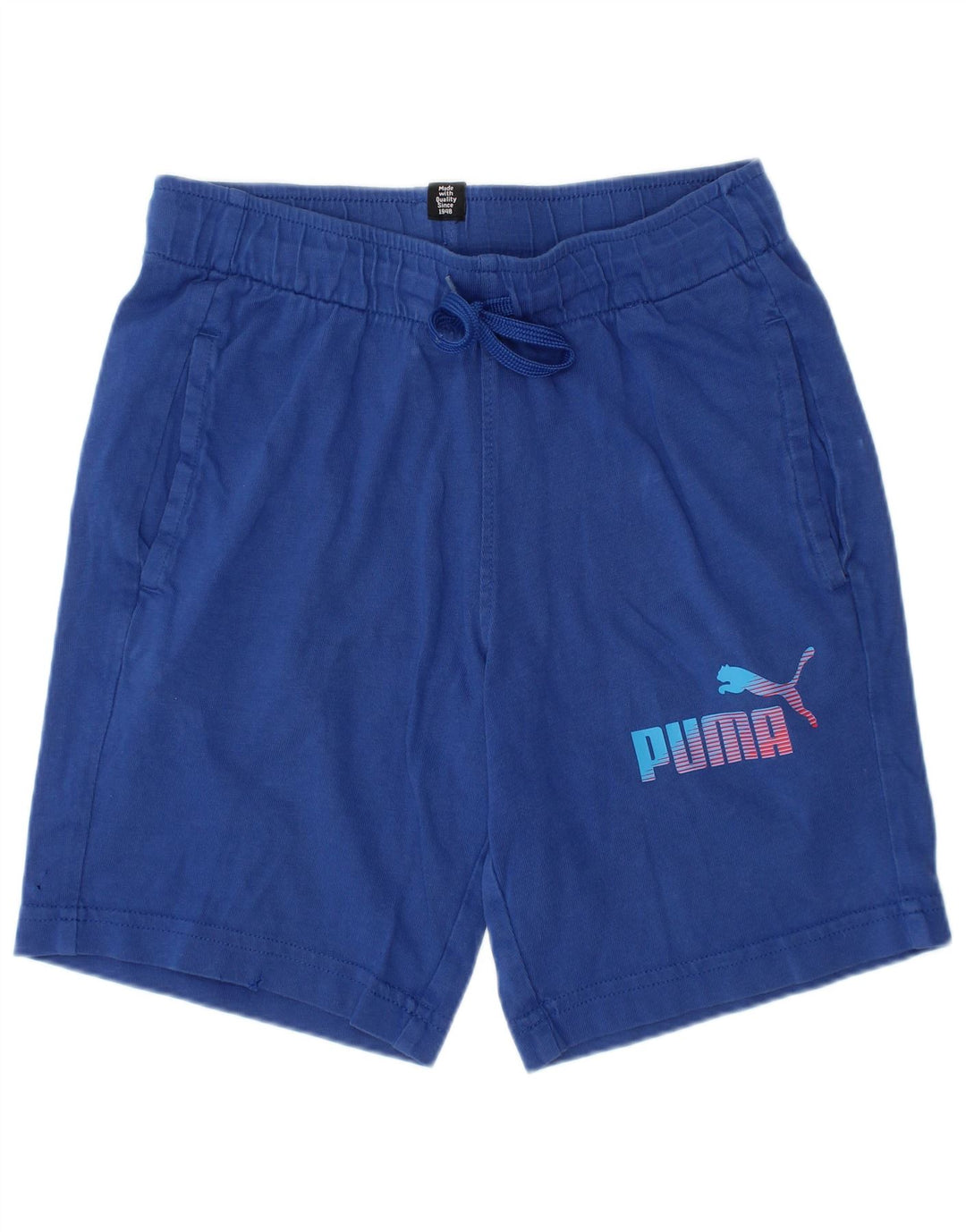 Pantaloni scurți sport PUMA pentru băieți 7-8 ani albaștri