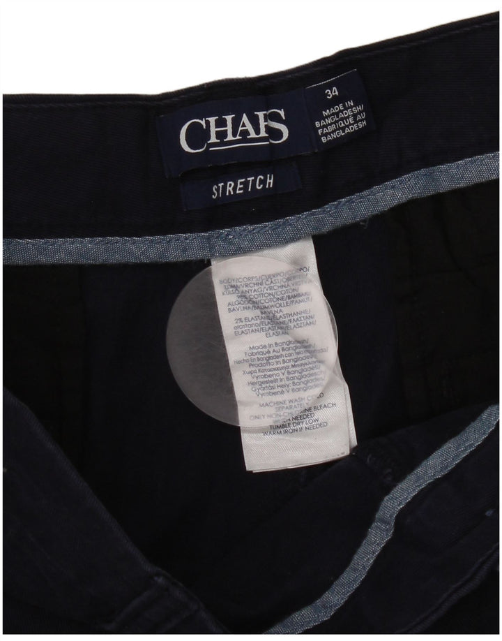 Pantaloni scurți chino pentru bărbați Chaps W34, mari, albastru, bumbac
