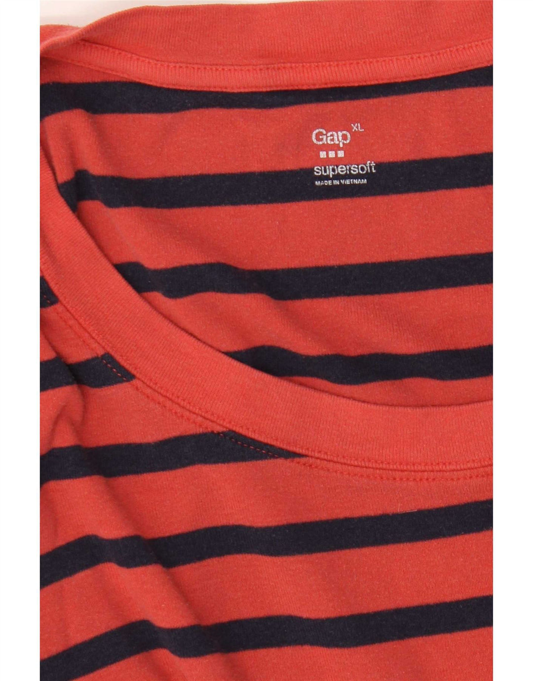 Top pentru femei Gap cu mânecă lungă UK 18 XL cu dungi roșii