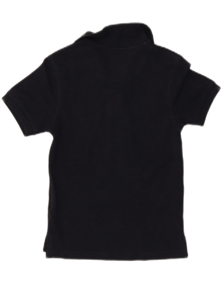 DOCKERS Boys Regular Polo Shirt 6-7 Years Large Black Cotton Vintage Dockers and Second-Hand Dockers from Messina Hembry 